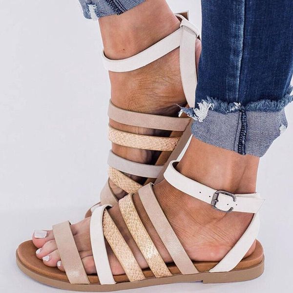 sandals mujer women's large size fashion strap buckle flat casual roman toe ring bohemia outdoor holiday slides, Black
sandals mujer women's large size fashion strap buckle flat casual roman toe ring bohemia outdoor holiday slides, Black
