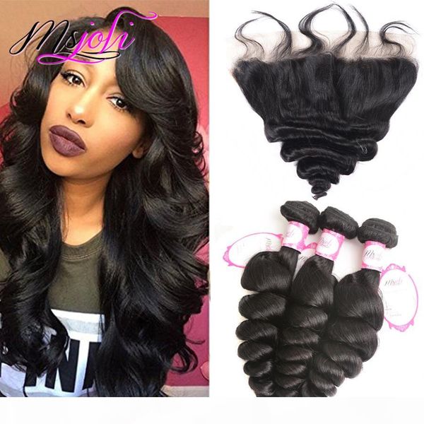 9a brazilian loose wave virgin human hair bundles with frontal 13x4 ear to ear lace closure with bundles remy body wave silky straight hair, Black;brown
9a brazilian loose wave virgin human hair bundles with frontal 13x4 ear to ear lace closure with bundles remy body wave silky straight hair, Black;brown