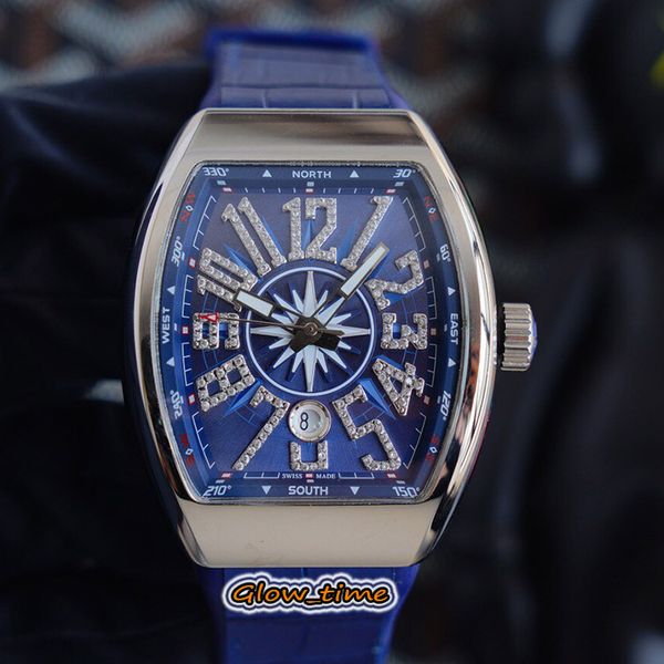 edition yachting v45 sc dt yachting og diamond blue dial automatic mechanical mens watch silver steel case leather designer watches, Slivery;brown
edition yachting v45 sc dt yachting og diamond blue dial automatic mechanical mens watch silver steel case leather designer watches, Slivery;brown