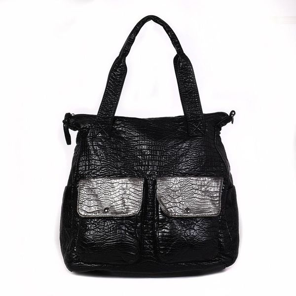 cross body women big black soft pu leather shoulder handbag for female large capacity casual crossbody bag
cross body women big black soft pu leather shoulder handbag for female large capacity casual crossbody bag