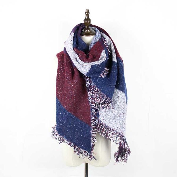 loop yarns scarf shawl models hit the color asymmetrical geometric lattice scarf contrast color matching scarf for men and women, Blue;gray
loop yarns scarf shawl models hit the color asymmetrical geometric lattice scarf contrast color matching scarf for men and women, Blue;gray