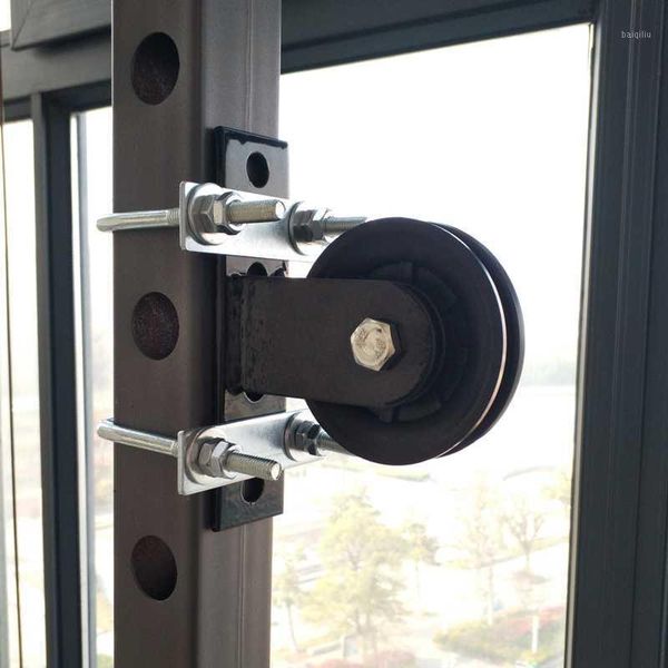 fitness pulley cable machine for square metal tube diy loading lifting triceps rope machine accessories silent wheel f11301
fitness pulley cable machine for square metal tube diy loading lifting triceps rope machine accessories silent wheel f11301