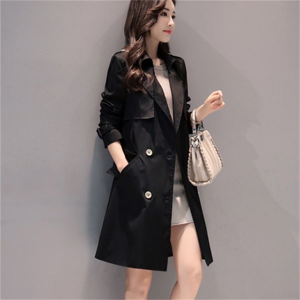 2021 new size plus women's blouse frmale trench british style autumn long female coat kj241 c6to, Tan;black
2021 new size plus women's blouse frmale trench british style autumn long female coat kj241 c6to, Tan;black