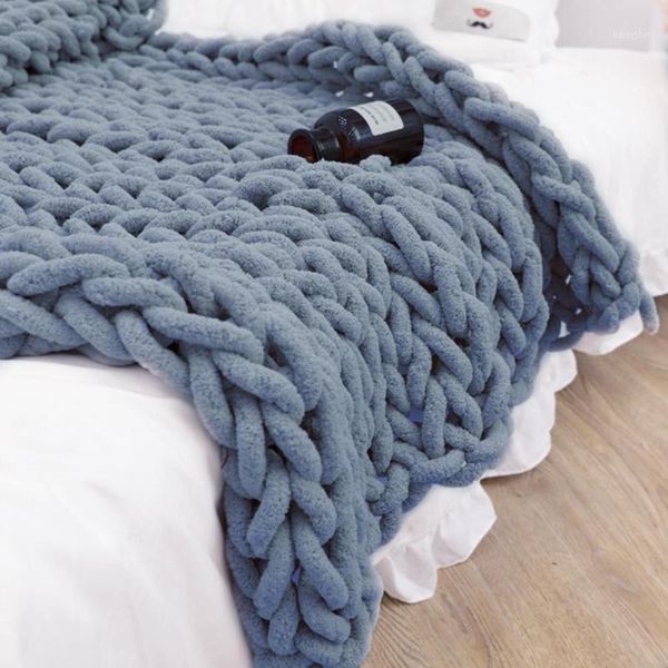 blanket diy handmade chenille wool yarn coarse wool blanket ice strips thickened handmade knitted yarn1
blanket diy handmade chenille wool yarn coarse wool blanket ice strips thickened handmade knitted yarn1