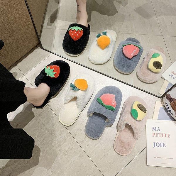 shoes woman 2020 cover toe flock slippers flat winter footwear low fur flip flops slipers women luxury slides plush new soft, Black
shoes woman 2020 cover toe flock slippers flat winter footwear low fur flip flops slipers women luxury slides plush new soft, Black
