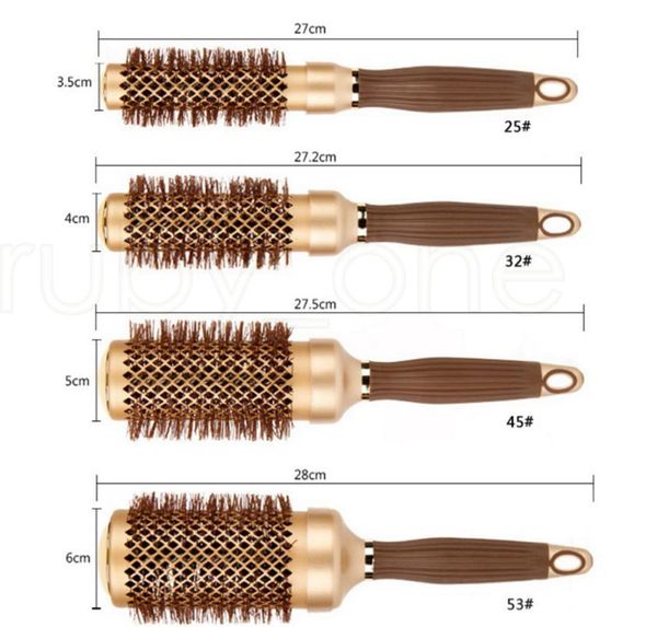 hair salon aluminum round comb hairdressing brushes curler brush salon styling tools massage c bbyoyt lipper, Silver
hair salon aluminum round comb hairdressing brushes curler brush salon styling tools massage c bbyoyt lipper, Silver
