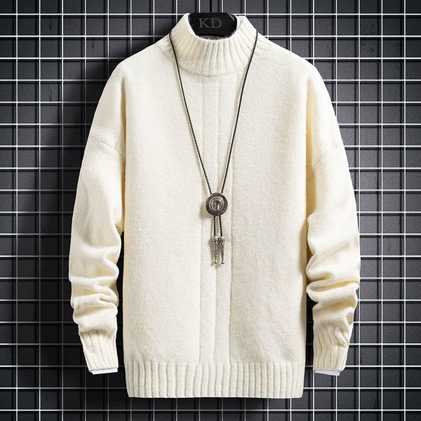 new winter thick warm turtleneck wool sweater men warm pull homme fashion mens christmas sweaters and pullovers, White;black
new winter thick warm turtleneck wool sweater men warm pull homme fashion mens christmas sweaters and pullovers, White;black