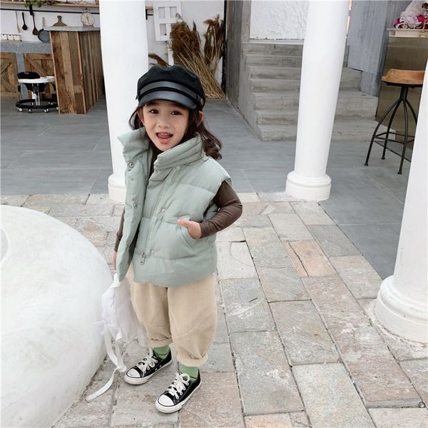 winter children's vest coat new arrival korean style down cotton thickened all-match fashion for cute sweet baby girls and boys y200901, Camo
winter children's vest coat new arrival korean style down cotton thickened all-match fashion for cute sweet baby girls and boys y200901, Camo