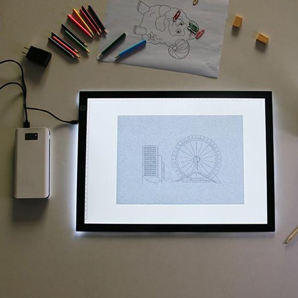 a4 ultra-thin portable led light box tracer usb power led artcraft tracing light pad light box for artists, drawing, sketching, animation
a4 ultra-thin portable led light box tracer usb power led artcraft tracing light pad light box for artists, drawing, sketching, animation