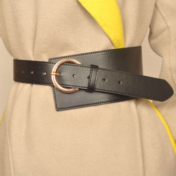 coat belt women's leather waistband black super wide with dress skirt sweater down jacket decoration, Black;brown
coat belt women's leather waistband black super wide with dress skirt sweater down jacket decoration, Black;brown