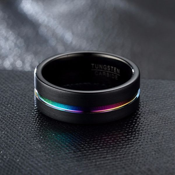 between european and american the fashion black slot seven color high-grade overbearing men ring, Silver
between european and american the fashion black slot seven color high-grade overbearing men ring, Silver