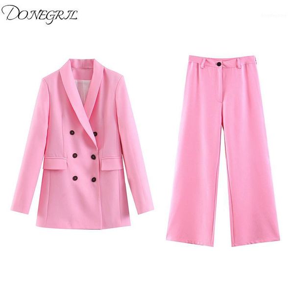 pink blazer 2020 office lady suit set double breasted long blazer jacket high waist straight pants two piece set1, White
pink blazer 2020 office lady suit set double breasted long blazer jacket high waist straight pants two piece set1, White