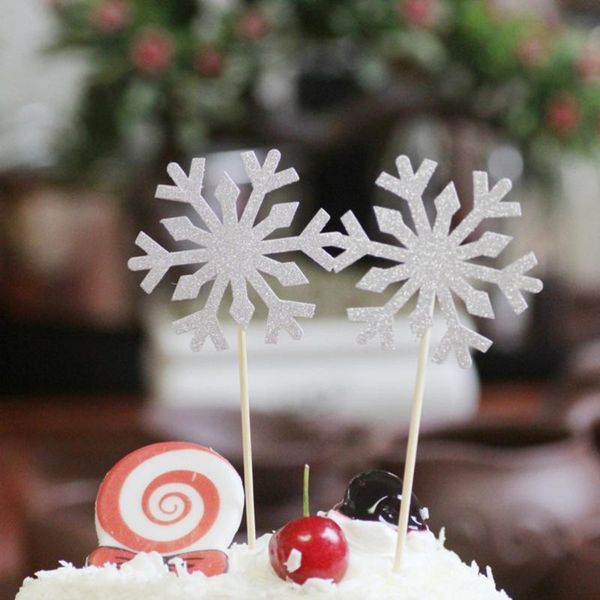 20pcs Silver Snowflake Party Decorated Cake Insert Christmas Cupcake Toppers Glitter Paper Cake Decorating Toppers Birthday Part
20pcs Silver Snowflake Party Decorated Cake Insert Christmas Cupcake Toppers Glitter Paper Cake Decorating Toppers Birthday Part