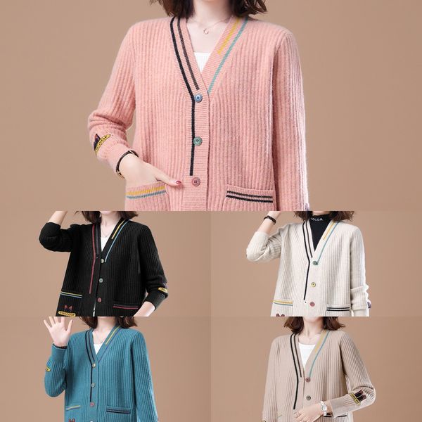 net red knitted cardigan women's short coat sweater wear in 2020 new style early autumn wear foreign style sweater coat spring and autu, White;black
net red knitted cardigan women's short coat sweater wear in 2020 new style early autumn wear foreign style sweater coat spring and autu, White;black
