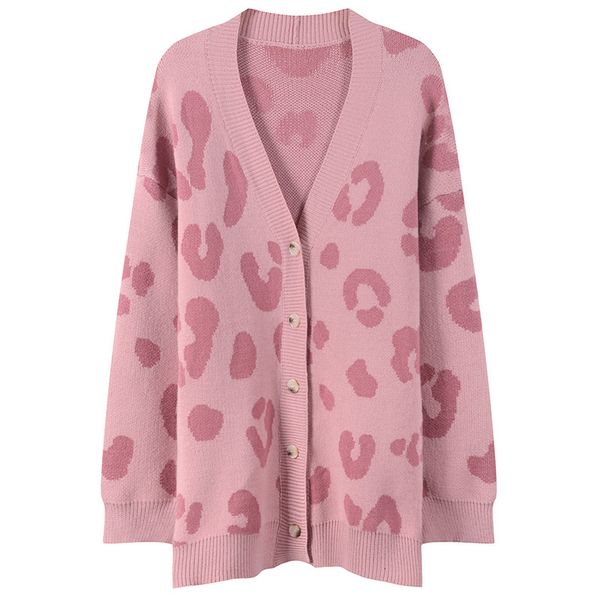 2021 new women sweaters autumn winter fashionable casual leopard v-neck single breasted puff sleeve loose cardigans coat qw98, White;black
2021 new women sweaters autumn winter fashionable casual leopard v-neck single breasted puff sleeve loose cardigans coat qw98, White;black