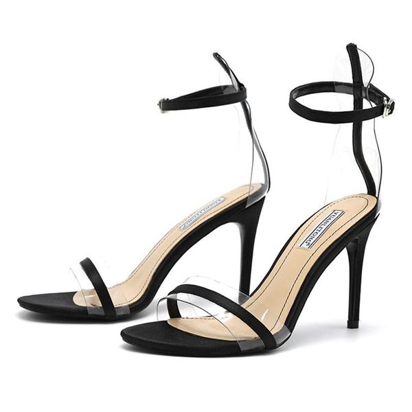 sandals women's heels transparent high fashion summer shoes women pump office lady pvc jelly r, Black
sandals women's heels transparent high fashion summer shoes women pump office lady pvc jelly r, Black