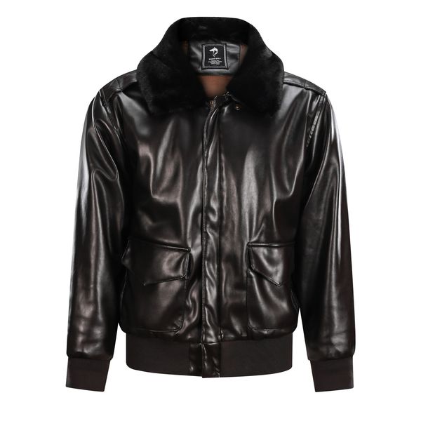 2021 new autumn and winter mens leather jacket fur coat men biker jackets thicken turn-down collar outerwear classic eu size dropshipping gd, Black
2021 new autumn and winter mens leather jacket fur coat men biker jackets thicken turn-down collar outerwear classic eu size dropshipping gd, Black