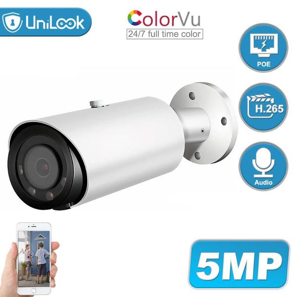 unilook 5mp colorful starlight poe ip camera built in microphone hikvision compatible ip66 ip camera onvif h.265 p2p view
unilook 5mp colorful starlight poe ip camera built in microphone hikvision compatible ip66 ip camera onvif h.265 p2p view