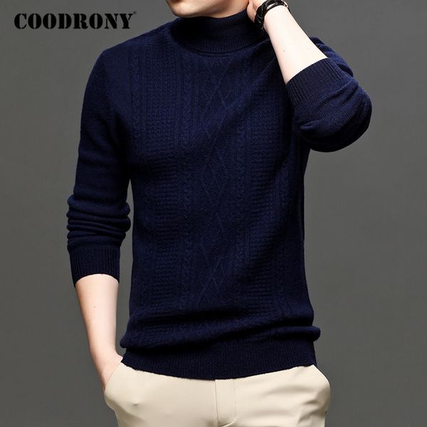 coodrony brand merino wool sweaters autumn winter thick warm turtleneck sweater men soft casual slim pullover c3037 q1113, White;black
coodrony brand merino wool sweaters autumn winter thick warm turtleneck sweater men soft casual slim pullover c3037 q1113, White;black