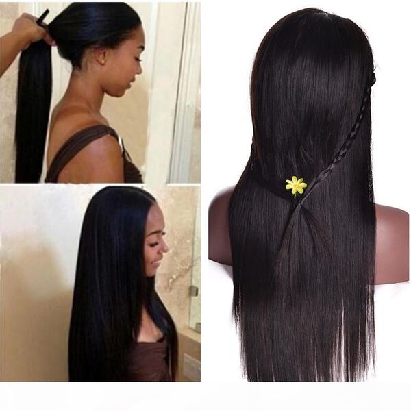 silk straight full lace human hair wigs brazilian straight glueless front lace wigs human virgin hair lace front wigs for black women, Black;brown
silk straight full lace human hair wigs brazilian straight glueless front lace wigs human virgin hair lace front wigs for black women, Black;brown