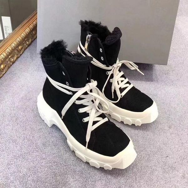 winter snow boots women platform shoes woman thick sole wool botas mujer ankle boots lace up botas feminina casual ladies shoes, Black
winter snow boots women platform shoes woman thick sole wool botas mujer ankle boots lace up botas feminina casual ladies shoes, Black