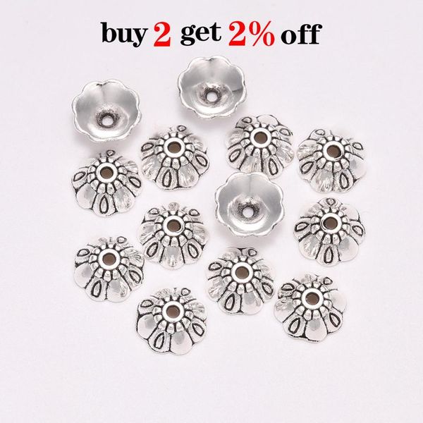 20pcs lot 9mm 8 petals carved flower loose sparer apart end bead caps for diy jewelry making findings earrings h jllcpp, Silver 
20pcs lot 9mm 8 petals carved flower loose sparer apart end bead caps for diy jewelry making findings earrings h jllcpp, Silver