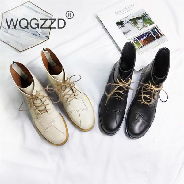 boots bottes femme winter shoes women's ankle genuine leather simple elegant casual zapatos mujer1, Black
boots bottes femme winter shoes women's ankle genuine leather simple elegant casual zapatos mujer1, Black