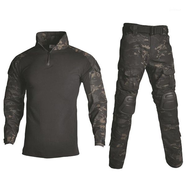 hunting sets outdoor us army clothes fight combat shirt + cargo pants knee pads tactical camouflage men uniform suit1, Camo
hunting sets outdoor us army clothes fight combat shirt + cargo pants knee pads tactical camouflage men uniform suit1, Camo