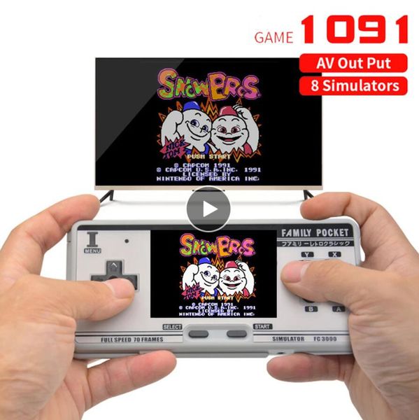 retro handheld game console 8 simulator red and white children's color screen game console fc3000 built-in 1091 classic games
retro handheld game console 8 simulator red and white children's color screen game console fc3000 built-in 1091 classic games