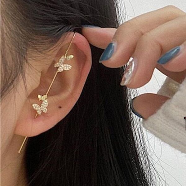 stud 1pc ear needle wrap crawler hook earrings for women surround auricle diagonal copper inlaid zircon piercing, Golden;silver
stud 1pc ear needle wrap crawler hook earrings for women surround auricle diagonal copper inlaid zircon piercing, Golden;silver