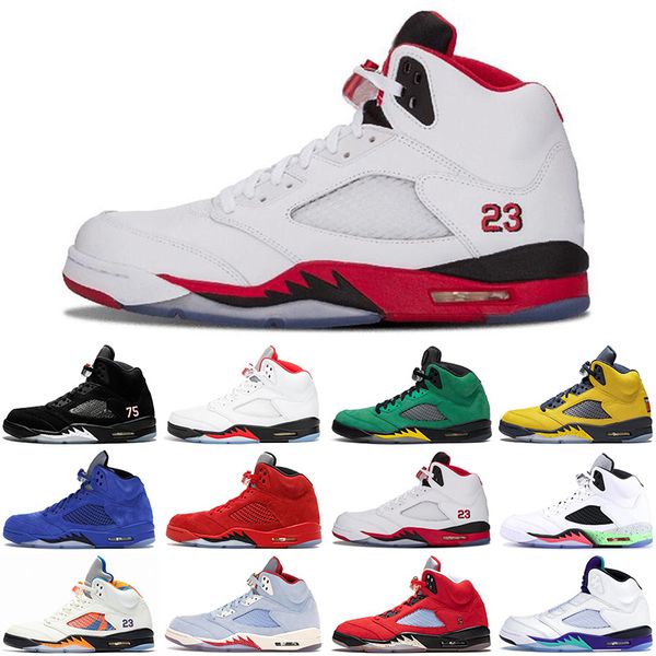 jumpman 5 5s men basketball shoes fire red michigan black white pro star white cement mens trainers sports sneakers size 7-13
jumpman 5 5s men basketball shoes fire red michigan black white pro star white cement mens trainers sports sneakers size 7-13