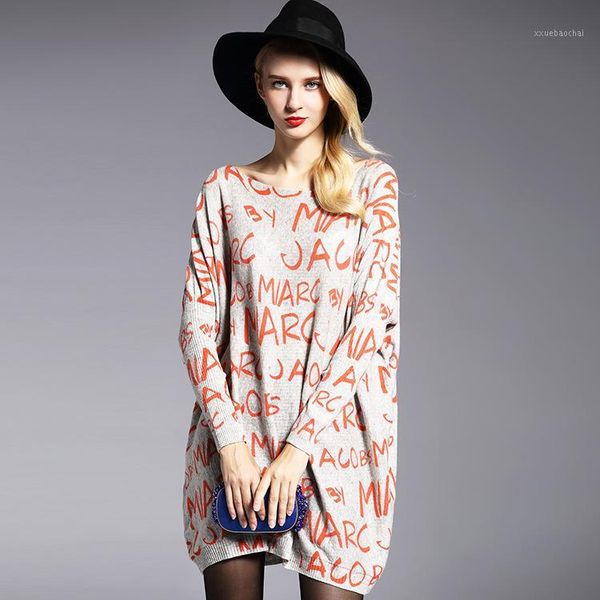 2017 autumn and winter, the new fat mm large size women's wear long sleeves printed long knitted sweater wholesale.1, White;black
2017 autumn and winter, the new fat mm large size women's wear long sleeves printed long knitted sweater wholesale.1, White;black