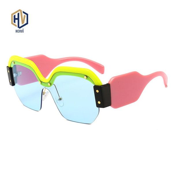 sunglasses siamese female irregular half frame sun glasses ocean lens gradient eyeglasses uv400, White;black
sunglasses siamese female irregular half frame sun glasses ocean lens gradient eyeglasses uv400, White;black