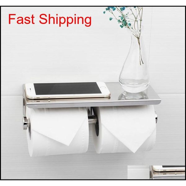 mirror polishing toilet paper holder with double papers viable long place platform 304 stainless qyldax bde_luck
mirror polishing toilet paper holder with double papers viable long place platform 304 stainless qyldax bde_luck