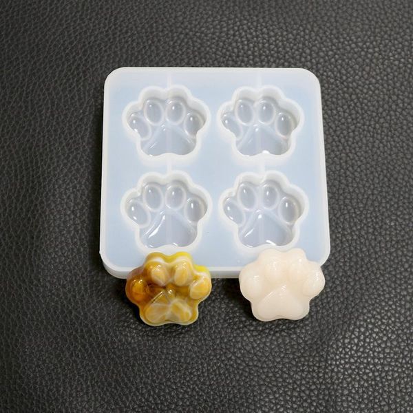 cat paw силикон mold 4 полость собак paw mold животных clear mold для uv смолы decoden кабошон diy смолы пресс-формы для ювелирных изделий s, Black
cat paw силикон mold 4 полость собак paw mold животных clear mold для uv смолы decoden кабошон diy смолы пресс-формы для ювелирных изделий s, Black