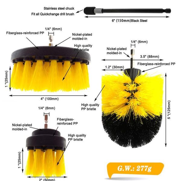 4pcs/set power scrubber drill brush kit electric cleaning brush with extension for car,grout, tiles,bathroom, k bbyskj
4pcs/set power scrubber drill brush kit electric cleaning brush with extension for car,grout, tiles,bathroom, k bbyskj