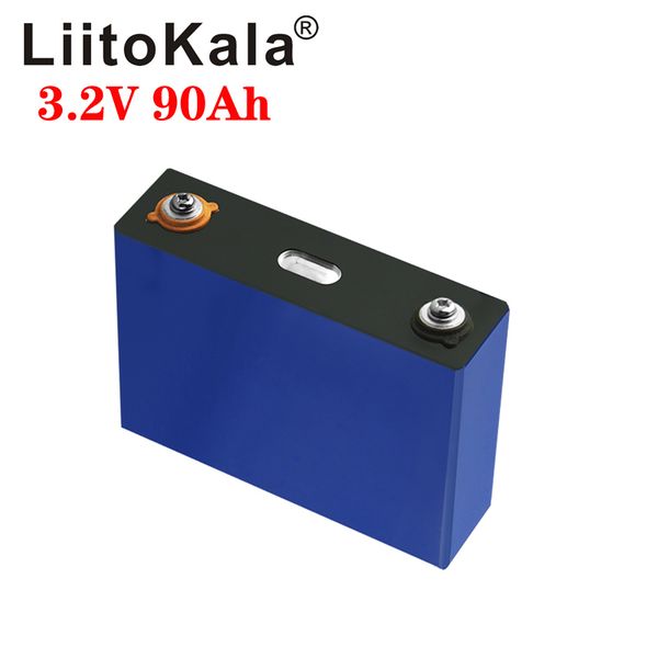 2pcs liitokala 3.2v 90ah lifepo4 литиевая батарея 270a 3c высокий дренажный для поделок 12v 24v солнечный инвертор электромобиля гольф 
2pcs liitokala 3.2v 90ah lifepo4 литиевая батарея 270a 3c высокий дренажный для поделок 12v 24v солнечный инвертор электромобиля гольф
