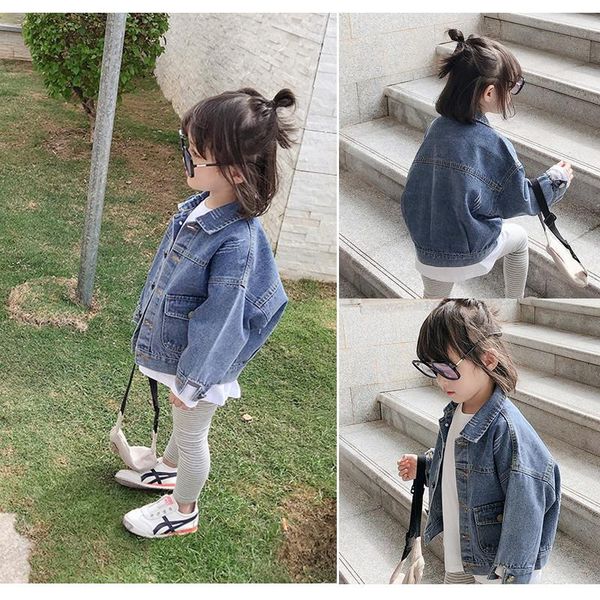 jackets 2021 girls boys autumn jeans jacket baby kids children casual denim coat, Blue;gray
jackets 2021 girls boys autumn jeans jacket baby kids children casual denim coat, Blue;gray