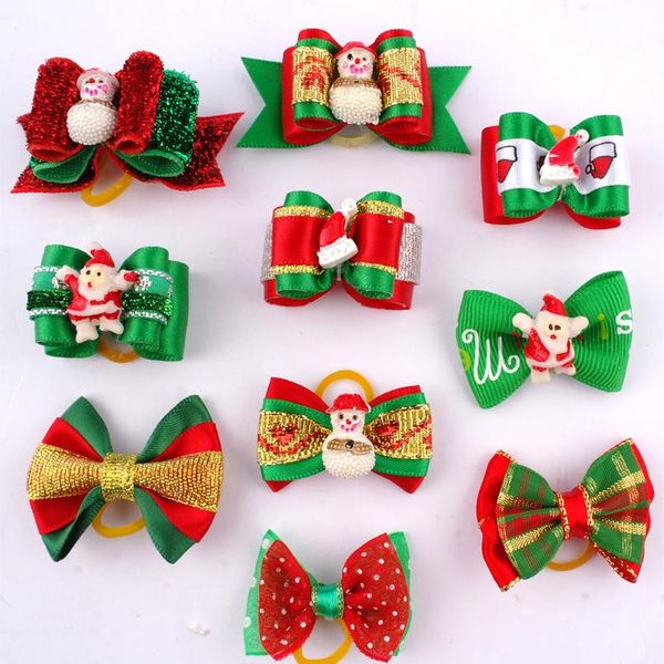 20pcs/lot dog bows pet cat dog hair bows for christmas festival dog hair accessories with rubber band grooming sqchsy
20pcs/lot dog bows pet cat dog hair bows for christmas festival dog hair accessories with rubber band grooming sqchsy