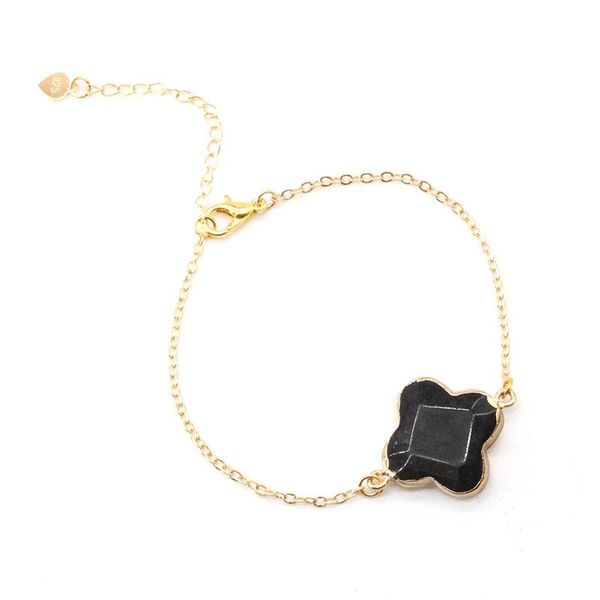 charm bracelets trendy gemstone flower shape beads bracelet charms natural stone for women copper plating chain jewelry gb019, Golden;silver
charm bracelets trendy gemstone flower shape beads bracelet charms natural stone for women copper plating chain jewelry gb019, Golden;silver