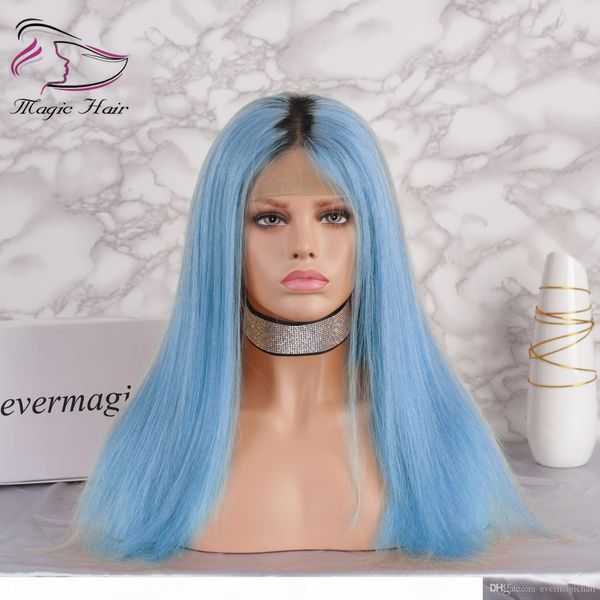 ombre light blue glueless full lace human hair wigs with baby hair pre plucked 130% density brazilian virgin hair lace front wigs, Black;brown
ombre light blue glueless full lace human hair wigs with baby hair pre plucked 130% density brazilian virgin hair lace front wigs, Black;brown
