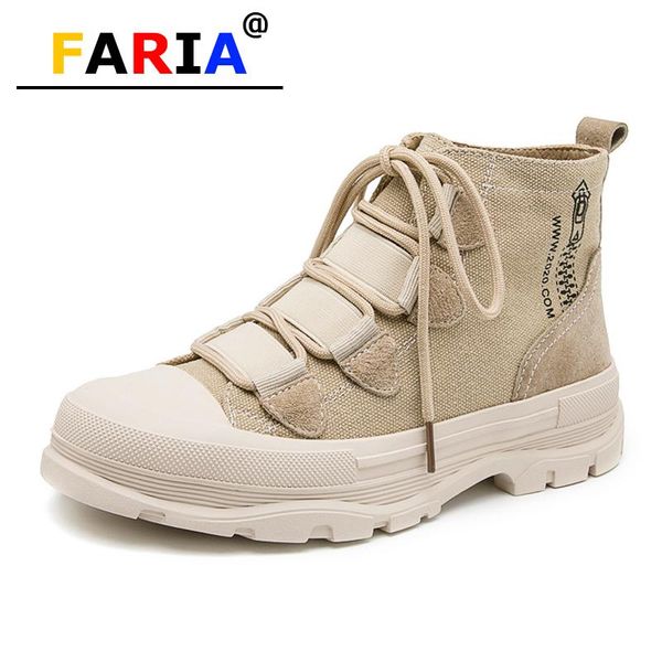 boots canvas+genuine leather round toe women fashion 2021 flat platform lace up causal female work & safety shoes spring/autumn, Black
boots canvas+genuine leather round toe women fashion 2021 flat platform lace up causal female work & safety shoes spring/autumn, Black