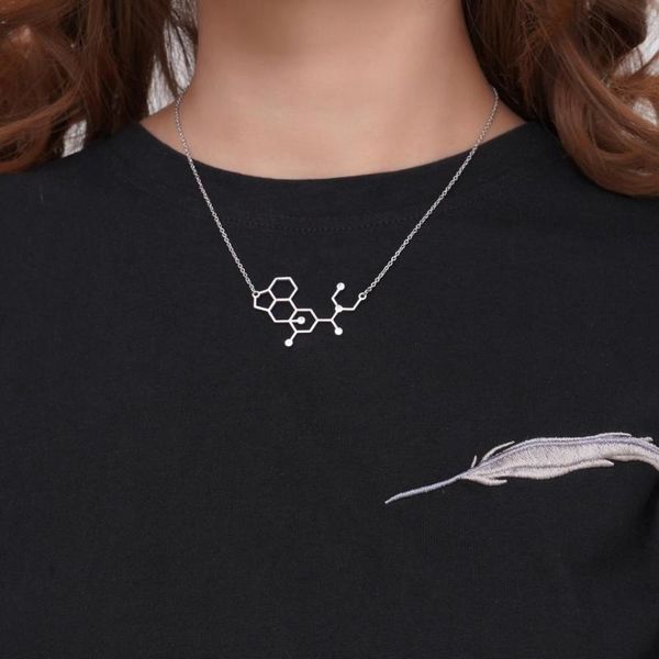 wine molecule necklace stainless steel science charm for women gold silver color biochemistry biology jewelry vn053, Golden;silver
wine molecule necklace stainless steel science charm for women gold silver color biochemistry biology jewelry vn053, Golden;silver