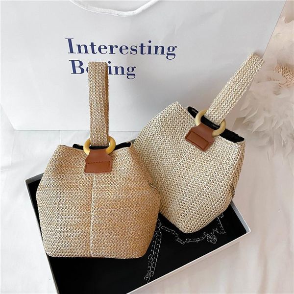 new straw bag bohemian women's shoulder bag fashion hand-woven rattan tote beach
new straw bag bohemian women's shoulder bag fashion hand-woven rattan tote beach