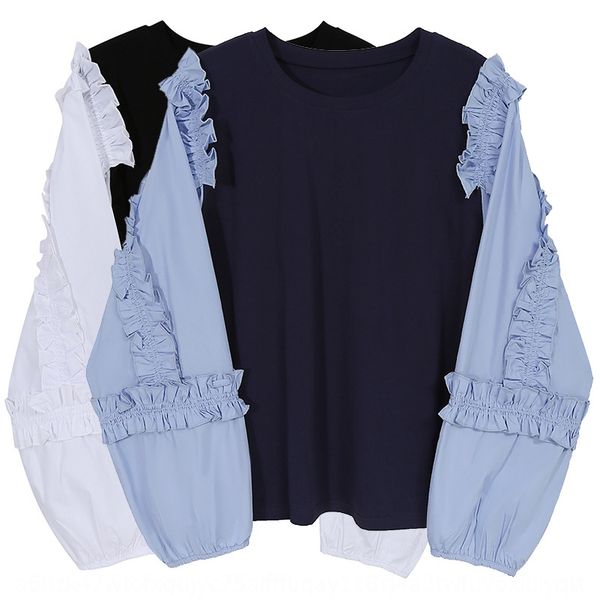 wxw#2020 autumn new korean fashion bubble long sleeve t-shirt sweater t-shirt for women with loose and thin sweater women 6721 sa5dj, White
wxw#2020 autumn new korean fashion bubble long sleeve t-shirt sweater t-shirt for women with loose and thin sweater women 6721 sa5dj, White
