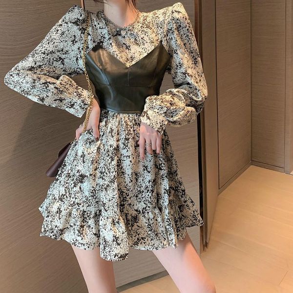 casual dresses plus size women's floral dress long sleeve chiffon shirt black sling female elegant beach party autumn spring vestidos, Black;gray
casual dresses plus size women's floral dress long sleeve chiffon shirt black sling female elegant beach party autumn spring vestidos, Black;gray