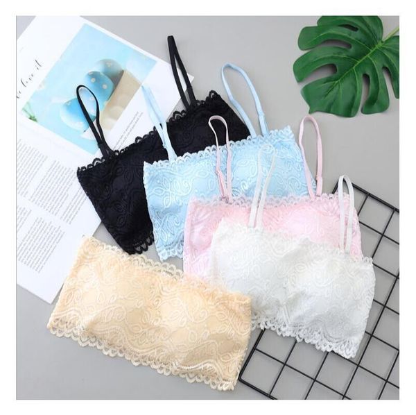 bustiers & corsets women lace casual crop underwear ladies strapless seamless solid padded bras female fashion bralette tube, Black;white
bustiers & corsets women lace casual crop underwear ladies strapless seamless solid padded bras female fashion bralette tube, Black;white