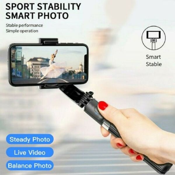 gimbal bluetooth handheld stabilizer mobile stick holder adjustable selfie stand for ios android phone 3 in 1
gimbal bluetooth handheld stabilizer mobile stick holder adjustable selfie stand for ios android phone 3 in 1