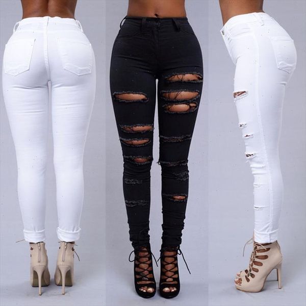 ladies ripped knee skinny jeans womens high waisted jegging pants black white costume drop shipping
ladies ripped knee skinny jeans womens high waisted jegging pants black white costume drop shipping