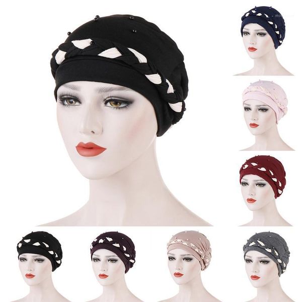 beanie/skull caps two-color bead turban jersey inner hijabs bonnet wrap head underscarf cap femme musulman muslim headdress1, Blue;gray
beanie/skull caps two-color bead turban jersey inner hijabs bonnet wrap head underscarf cap femme musulman muslim headdress1, Blue;gray